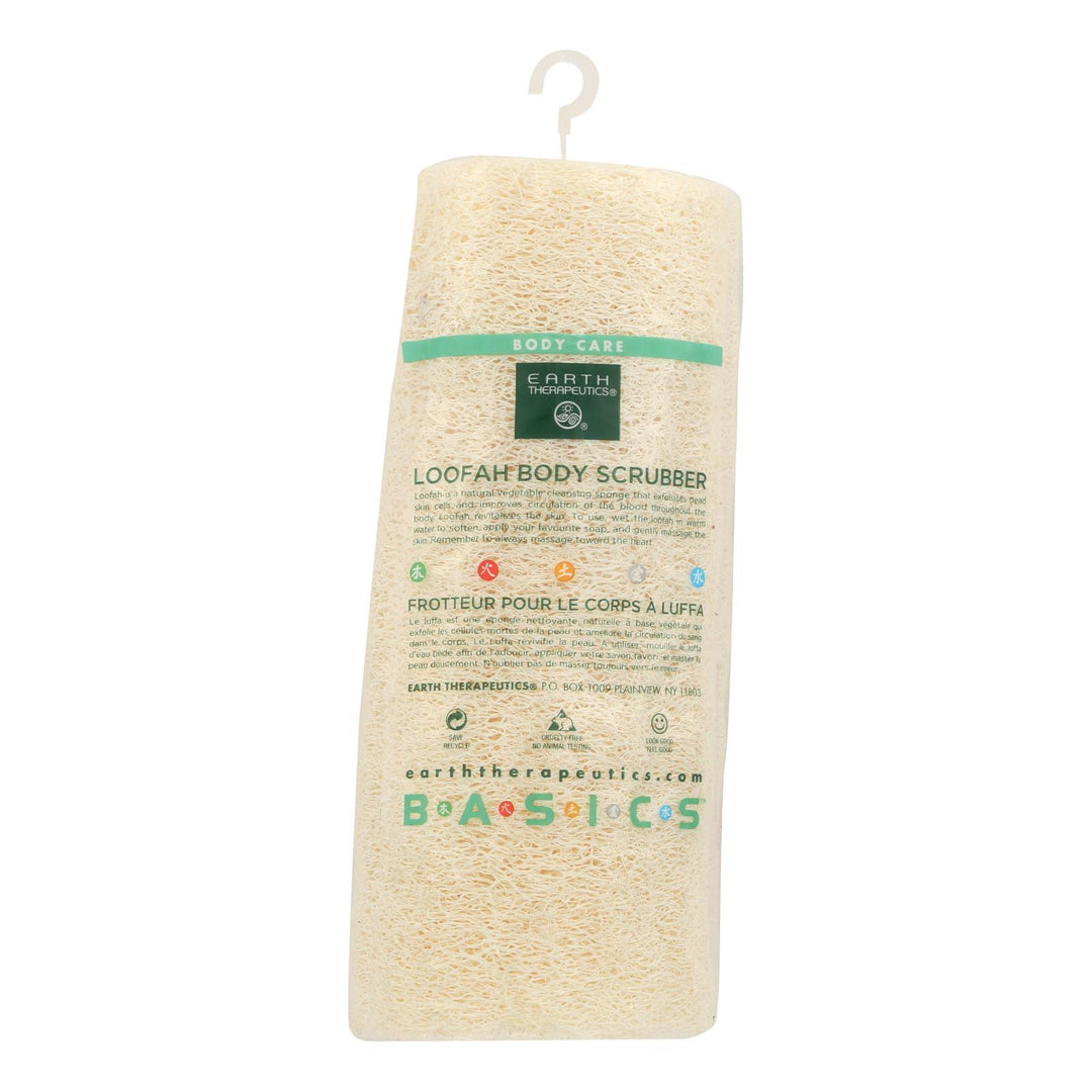 Earth Therapeutics Loofah Body Scrubber - 1 Loofah - Maras Green